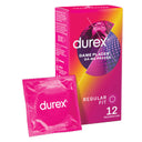 Durex Dame Placer Preservativi Stimolanti Puntinati e Rigati 12 Pezzi