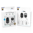 ONLINE Uovo Vibrante Nero con Telecomando 10 Vibrazioni Impermeabile