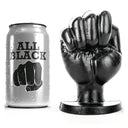 All Black Pugno Anale in PVC Nero 13 cm Impermeabile