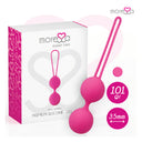 MORESSA Osian Two sfere Kegel in silicone premium rosa 101 g