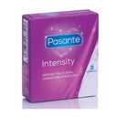 PASANTE Preservativi Ribs & Dots Intensity 3 Pezzi 52 mm CE Naturali