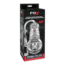 PDX Elite ViewTube Vac XXL masturbatore con pompa a vuoto trasparente
