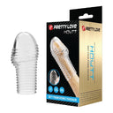 Pretty Love Hottt Guaina per Pene Trasparente in TPE Effetto Spessore