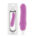 Dolce Vita Genius vibratore in silicone viola impermeabile 15 cm