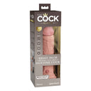 King Cock Elite Dildo Vibrante Silicone 22 cm con Ventosa