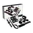 Experience Kit BDSM Serie Nera 11 Accessori Bondage in Pelle Sintetica