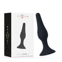INTENSE Anal Level 1 Anale 10,5 cm in Silicone Medicale Nero