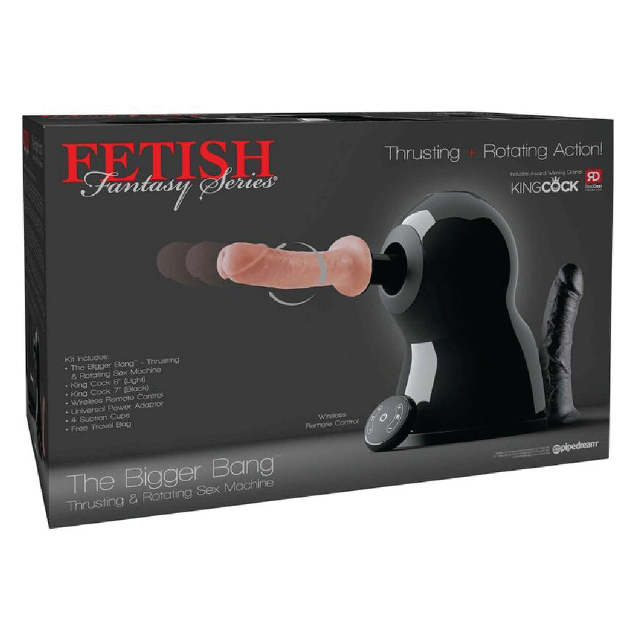 Fetish Fantasy Bigger Bang Sex Machine Rotante e Spingente