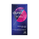 Durex Mutual Climax Preservativi Ritardanti Stimolanti 12 Pezzi