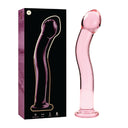 Nebula Series Ibiza Modello 18 Dildo in Vetro Borosilicato Rosa 18,5 cm
