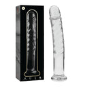 Nebula Series Ibiza Modello 16 Dildo in Vetro Borosilicato 18,5 cm Trasparente