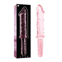 Nebula Series Ibiza Modello 24 Dildo in Vetro Borosilicato Rosa 28,5 cm