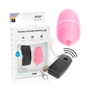 ONLINE Uovo Vibrante Rosa con Telecomando 10 Vibrazioni Impermeabile