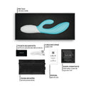 LELO Ina Twist vibratore rabbit Bluetooth ricaricabile blu