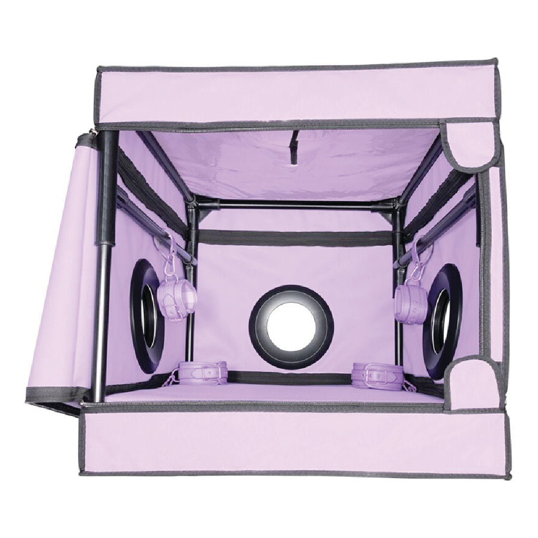 Secret Dome LA NICHE Viola Cabina BDSM Kink Club Compatta