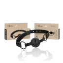 INTENSE Fetish Ball Gag in Pelle Vegana Regolabile BDSM