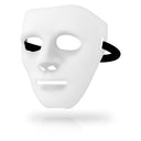 OHMAMA Maschera Bianca Unisex Taglia Unica per Giochi e Costume
