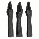 All Black Pugno Gigante in PVC 40 cm Realistico Nero
