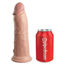 King Cock Elite Dildo Vibrante Silicone 22 cm con Ventosa