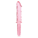 Nebula Series Ibiza Modello 24 Dildo in Vetro Borosilicato Rosa 28,5 cm