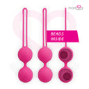 MORESSA Osian Two sfere Kegel in silicone premium rosa 101 g