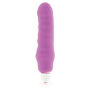 Dolce Vita Genius vibratore in silicone viola impermeabile 15 cm
