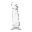 XRAY Clear Cock dildo trasparente con ventosa 16,5 cm in Jelly