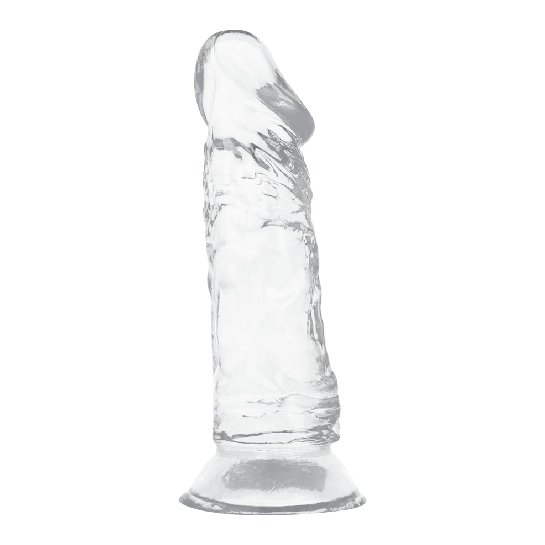 XRAY Clear Cock dildo trasparente con ventosa 16,5 cm in Jelly