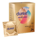 Durex Real Feel Preservativi Senza Lattice 56 mm – 24 Pezzi