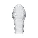 Pretty Love Hottt Guaina per Pene Trasparente in TPE Effetto Spessore