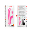 ONINDER Oslo Rabbit – Vibrazione e Rotazione App Control Rosa IPX7