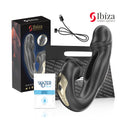 IBIZA Vibratore Rose con effetto flicking e stimolatore clitoride