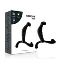 ADDICTED TOYS Massaggiatore Prostata Anale Nero in TPR Body Safe