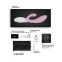 LELO Ina Twist vibratore rabbit Bluetooth ricaricabile rosa