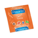 PASANTE Preservativi Aromatizzati e Colorati 3 Pezzi CE 53 mm Lattice