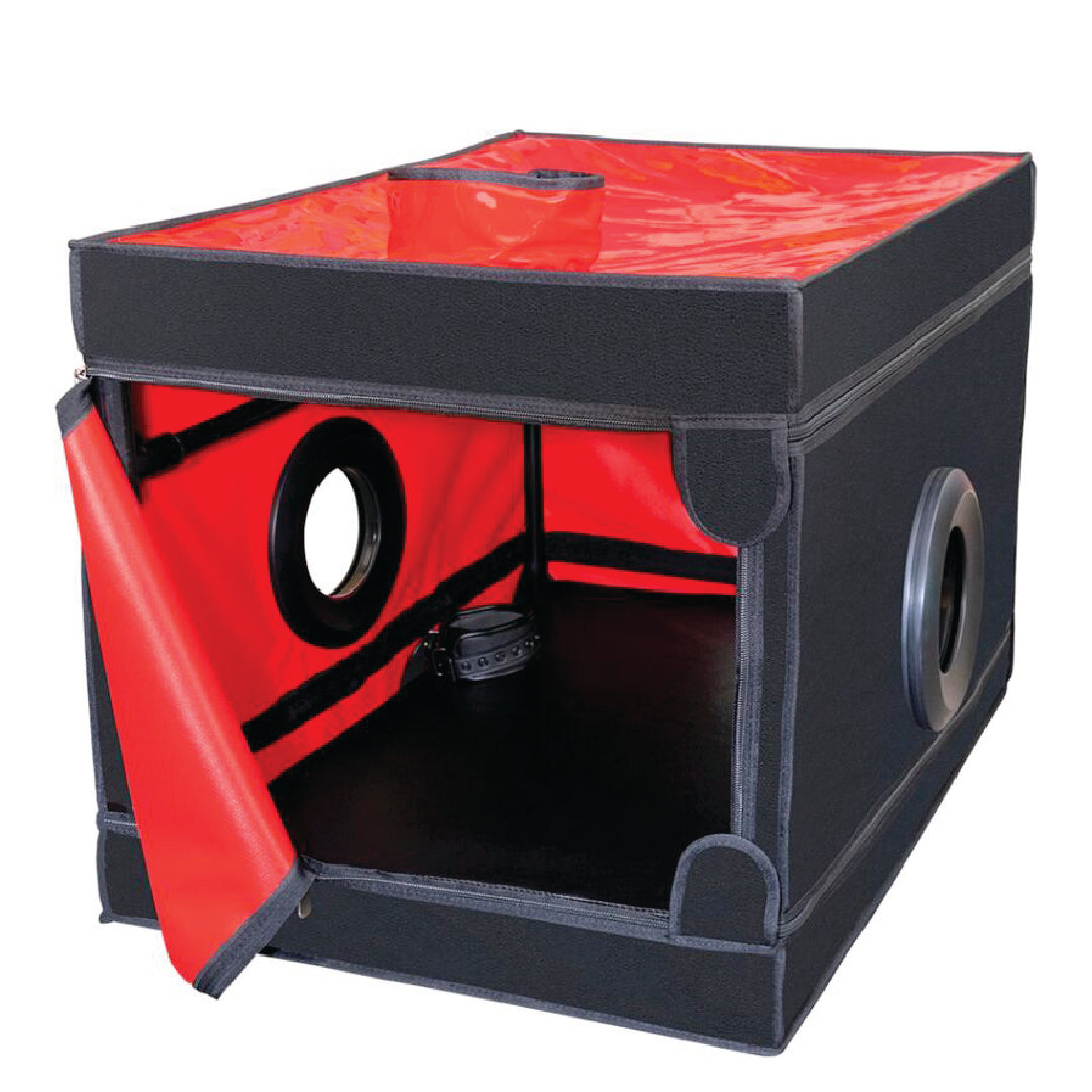 Secret Dome LA NICHE Nero/Rosso Cabina BDSM Kink Club
