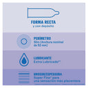Durex Invisible Preservativi Ultra Sottili 54 mm – 12 Pezzi