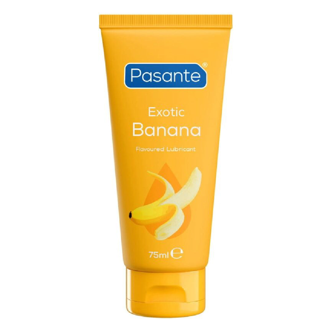PASANTE – Lubrificante Banana Base Acqua 75 ml Compatibile Preservativi