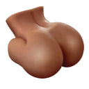 Extreme Toyz Fuck Me Masturbatore Realistico Nero Doppia Apertura 38 cm