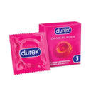 Durex Mi Dà Piacere Preservativi Puntinati e Rigati 56 mm 3 Pezzi