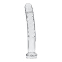 Nebula Series Ibiza Modello 16 Dildo in Vetro Borosilicato 18,5 cm Trasparente