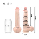 MR INTENSE Bruce XL dildo in silicone con ventosa 25,5 cm