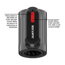 JAMYJOB – Masturbatore Turbo VORTEX con Spinta e Rotazione 360°