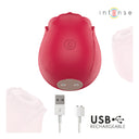 INTENSE Camellia Rose by Waves stimolatore ad aria Bordeaux USB