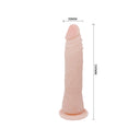 Baile Fit Dildo Realistico Vertebrato in TPR 20,1 cm