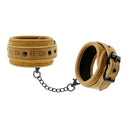 FETISH SUBMISSIVE Origine Manette Caviglie in Pelle Vegana e Neoprene