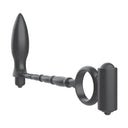 Addicted Toys Plug Anale Vibrante con Anello per Pene in Silicone