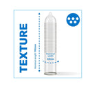 PASANTE Preservativi Ribs & Dots Intensity 3 Pezzi 52 mm CE Naturali