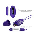 Pretty Love Selkie Youth – Mini Uovo Vibrante Violetto con Telecomando