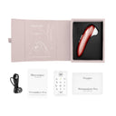 Womanizer Pro Stimolatore Clitorideo Pleasure Air Bordeaux IPX7